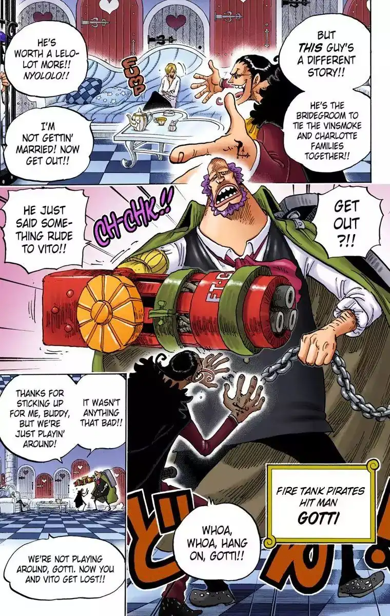 One Piece - Digital Colored Comics Chapter 825 5